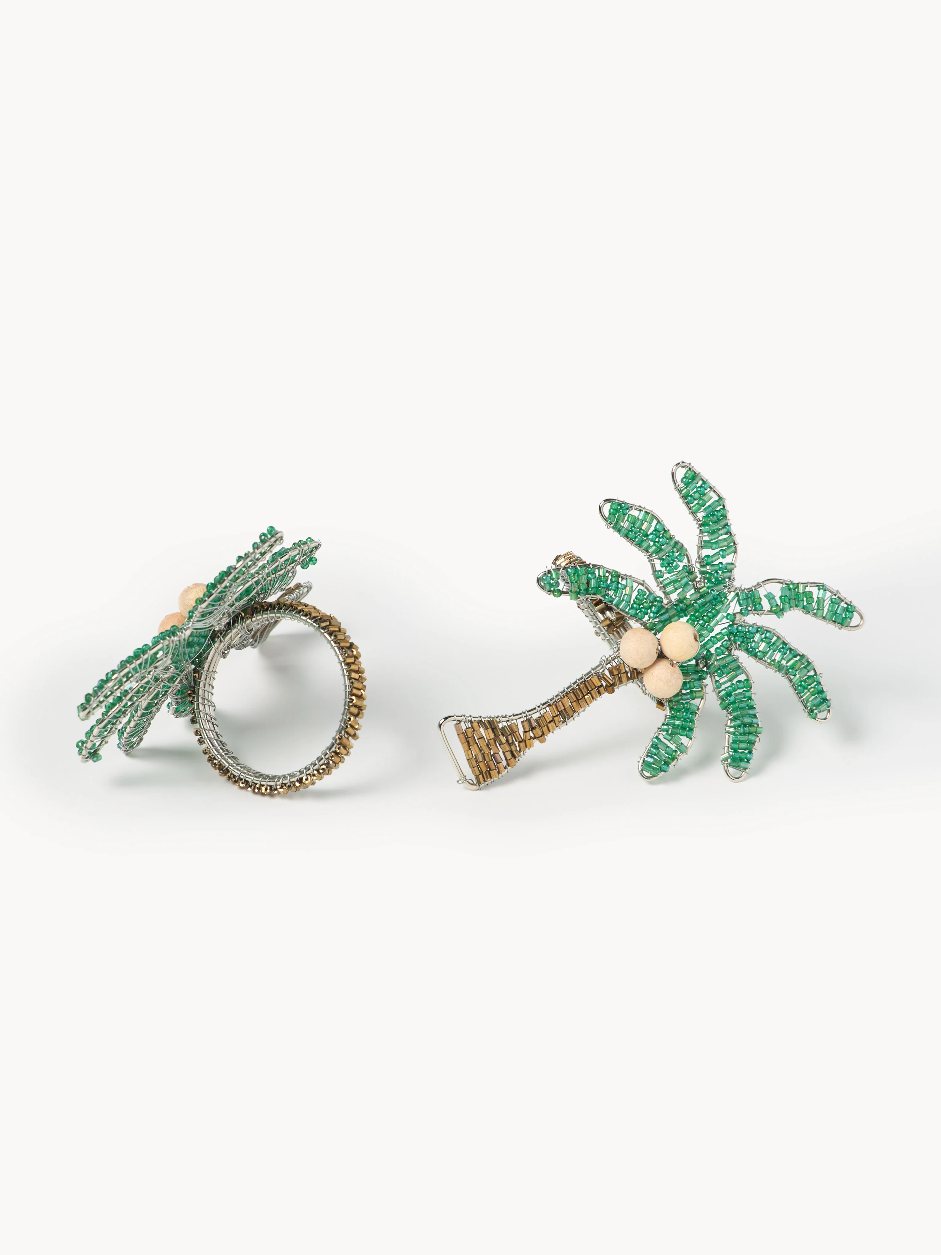 Serviettenringe Palm Tree, 2er-Set