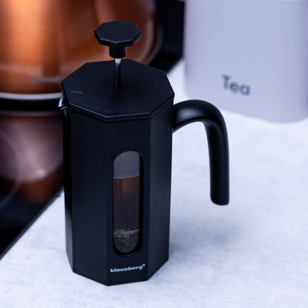 Zaparzacz do kawy herbaty 0,35L dzbanek French Press KLAUSBERG