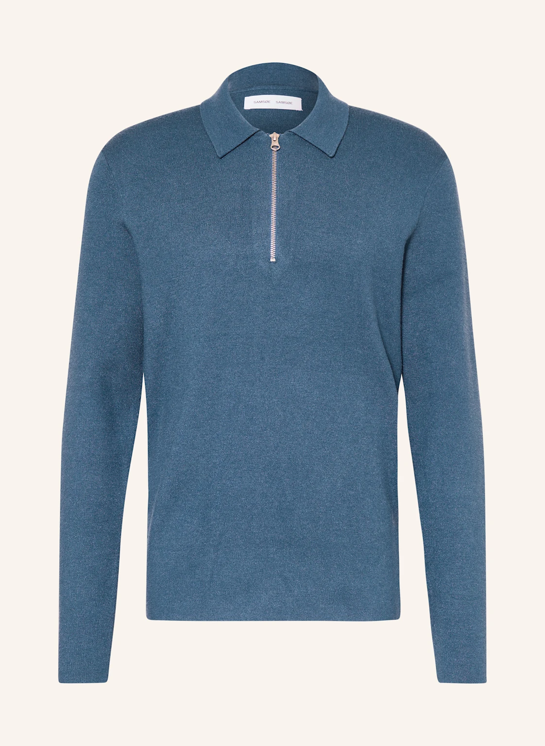 SAMSØE  SAMSØE Strick-Poloshirt GUNA