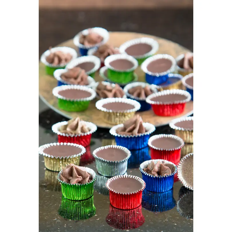 Papierförmchen 50er-Set Pralinenkapseln