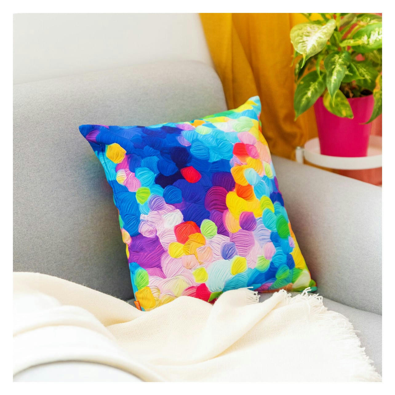 - Housse de coussin 40 x 40 cm