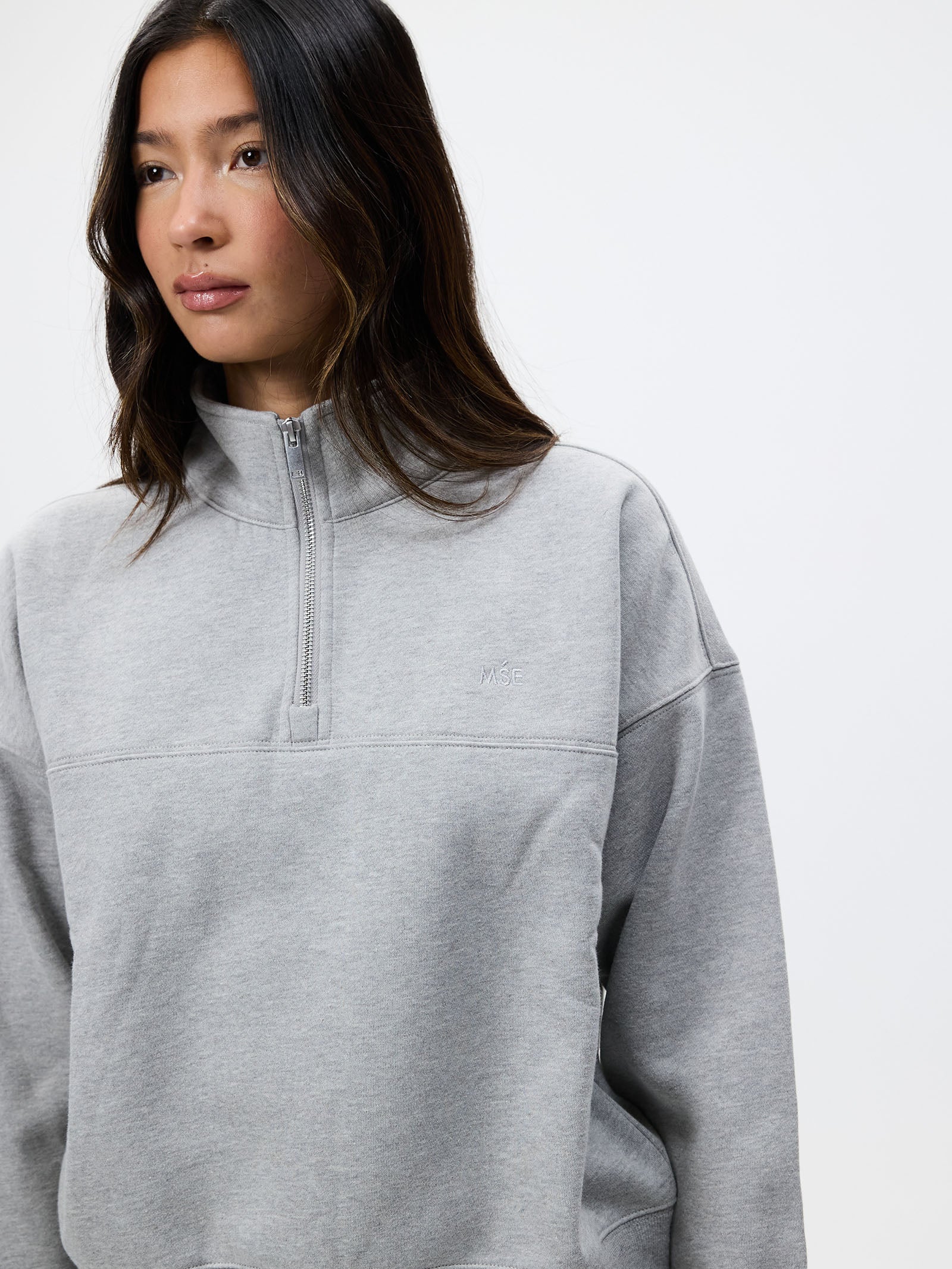 Half Zip Sweatshirt