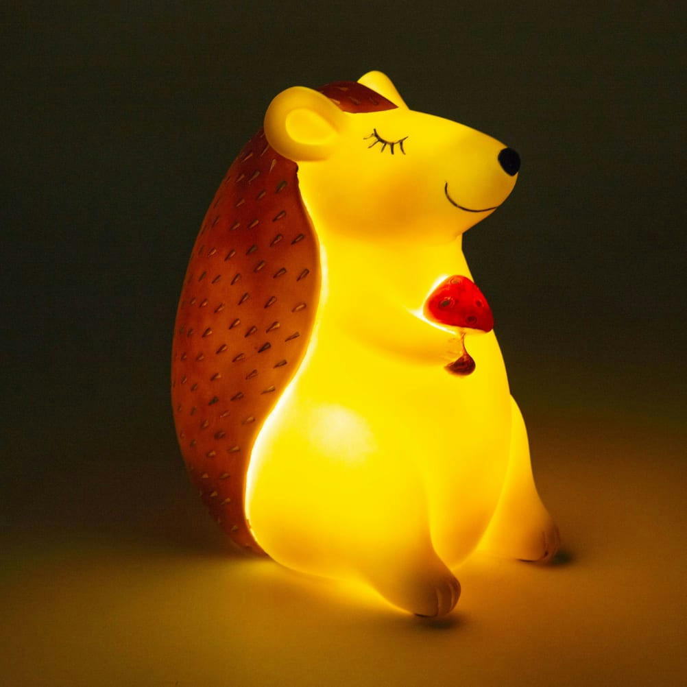 HÉRISSON - Veilleuse en forme d'hérisson H18cm