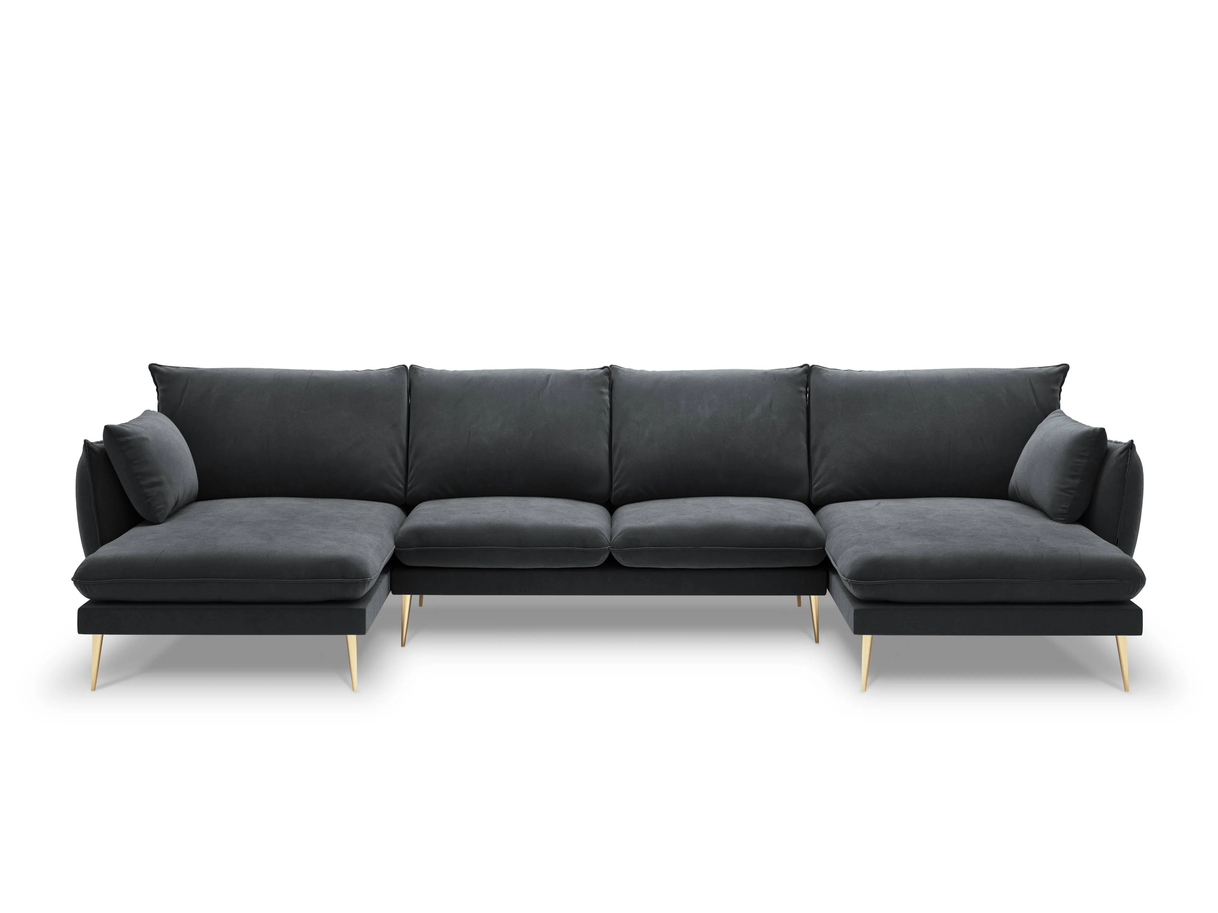 5-zitshoekbank Elio velvet