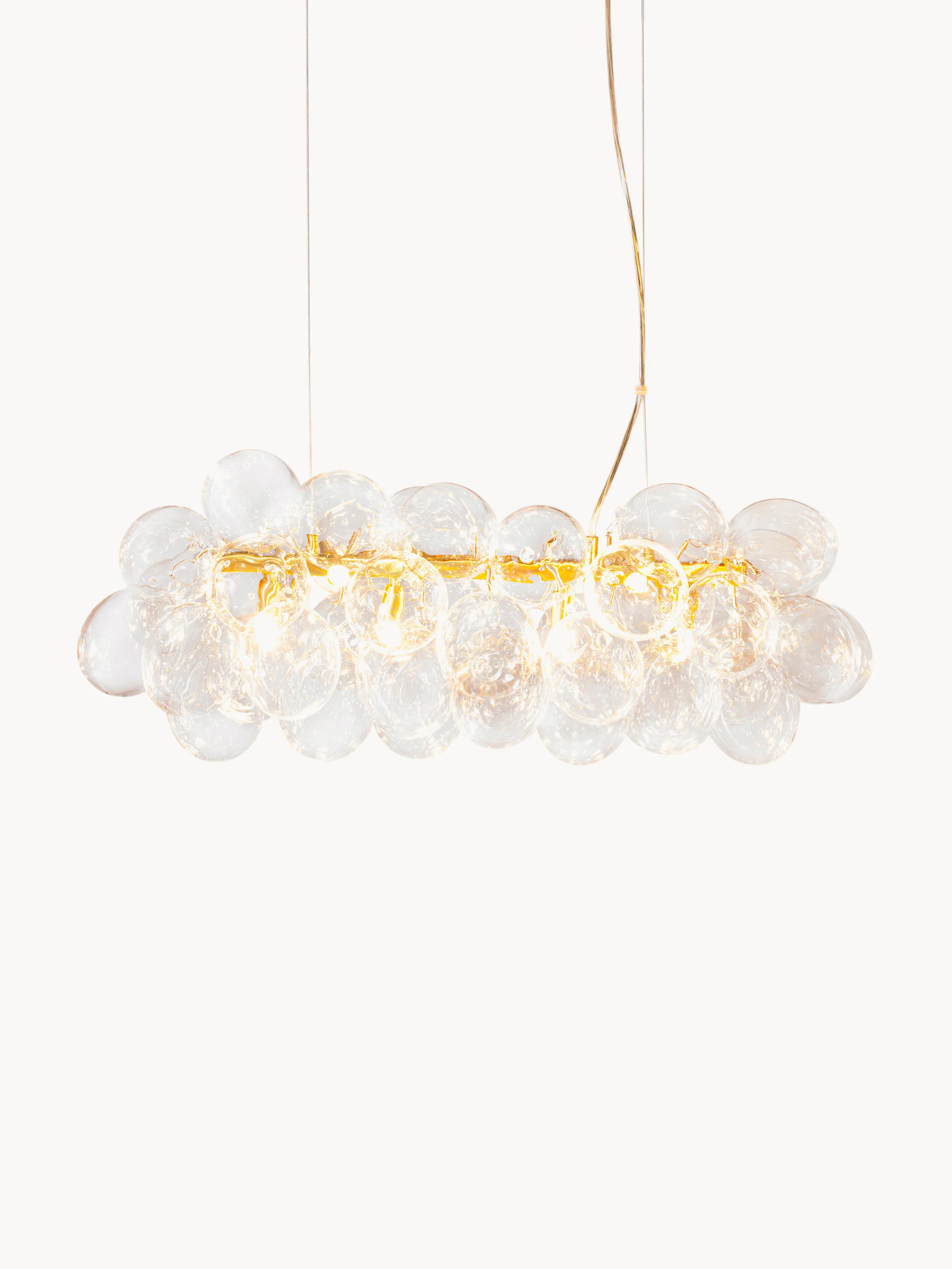 Mundgeblasene Pendelleuchte Gross