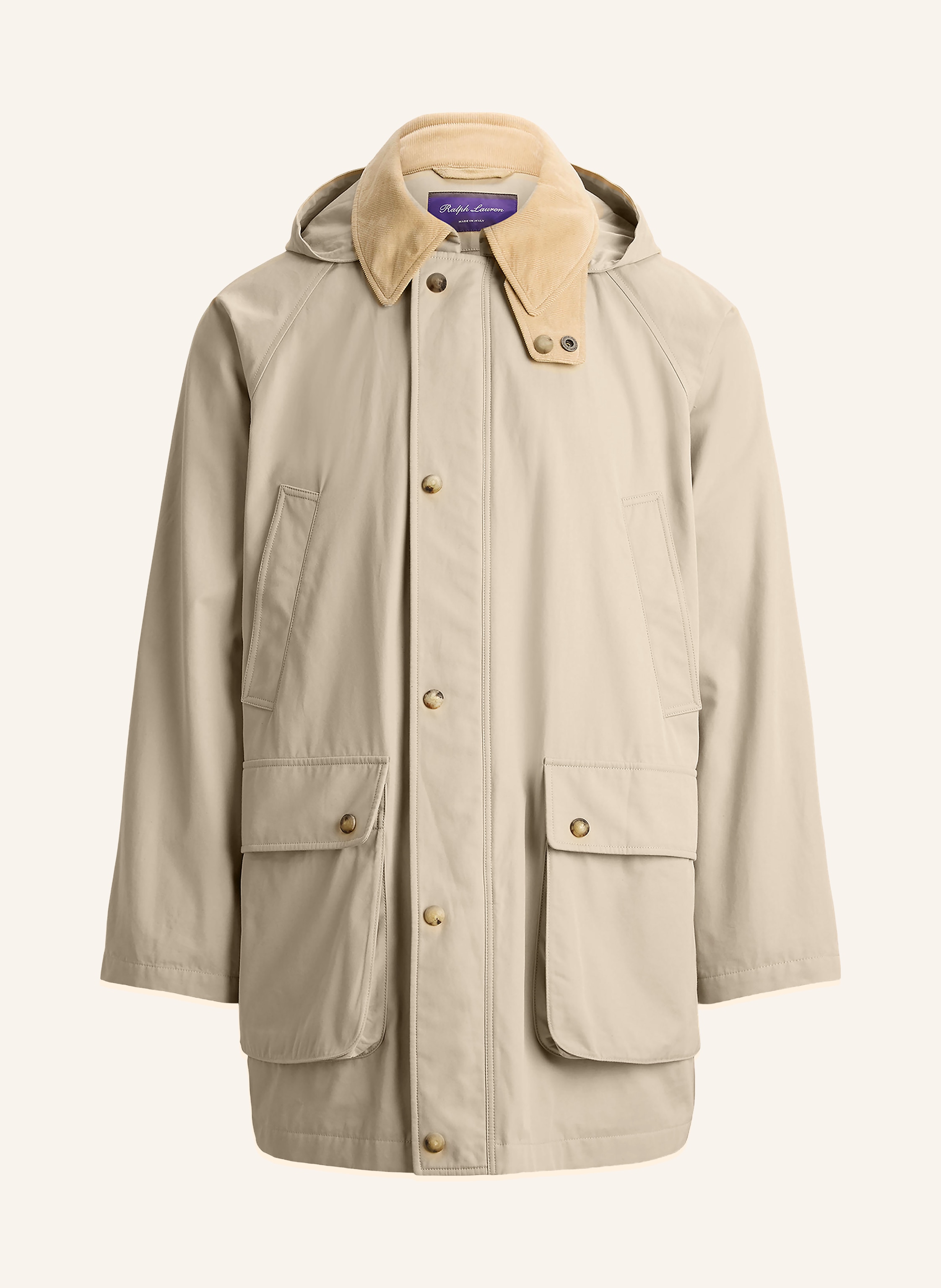 RALPH LAUREN PURPLE LABEL Parka mit abnehmbarer Kapuze
