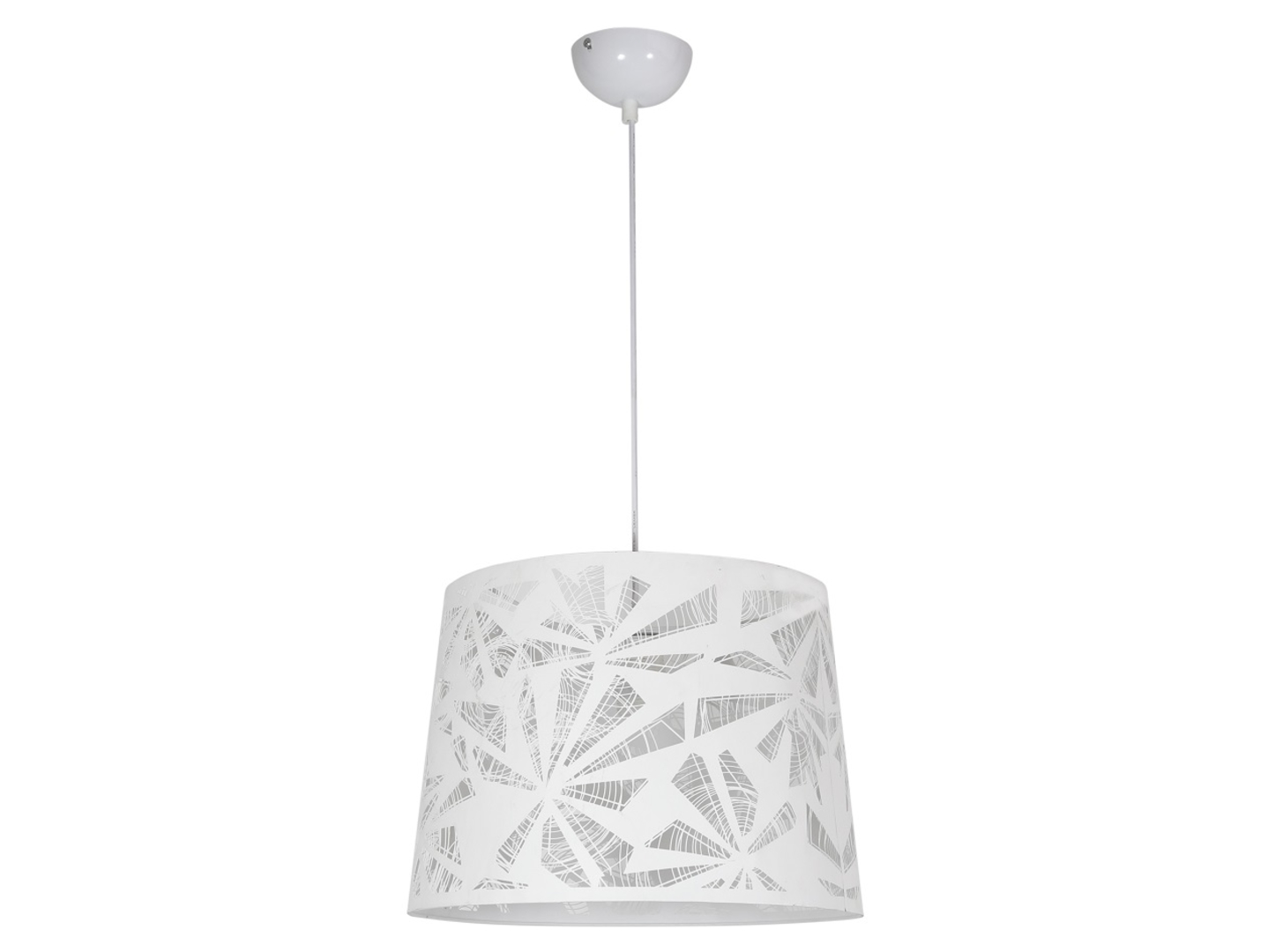 Lampa wisząca Orlando metalowa biała
