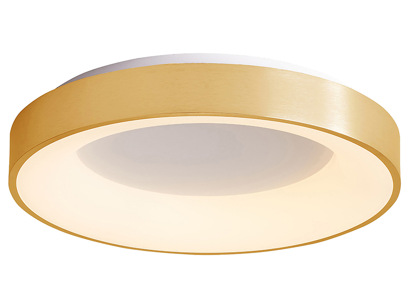 Plafon Giulia LED 60 cm aluminiowy złoty