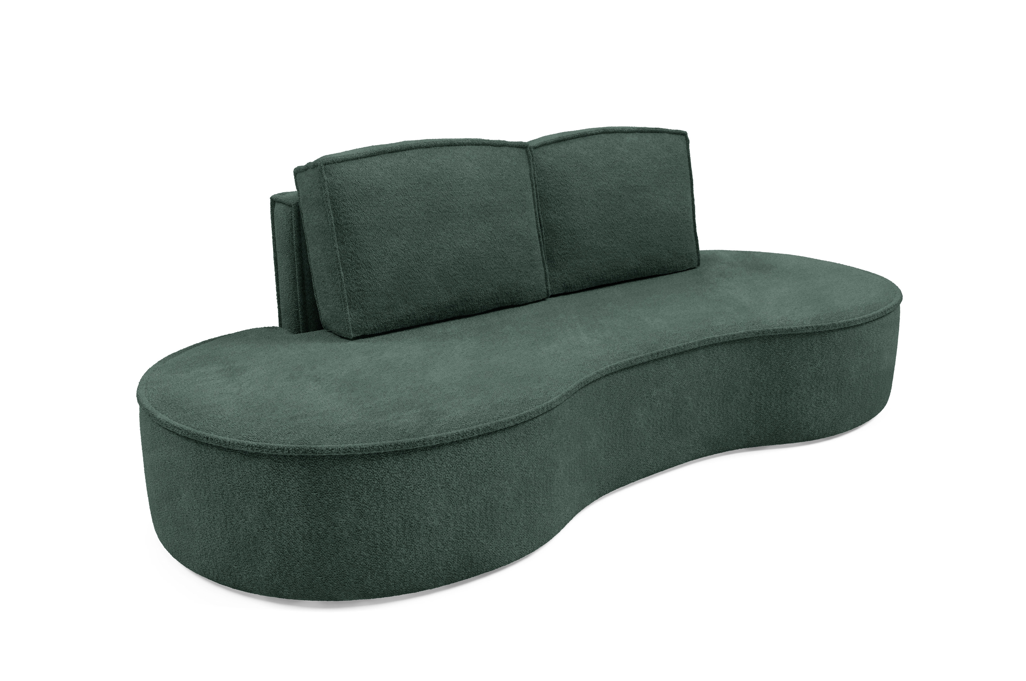 Sofa Kanapa Molly boucle , Bonell okrągłe kształty abriamo 09
