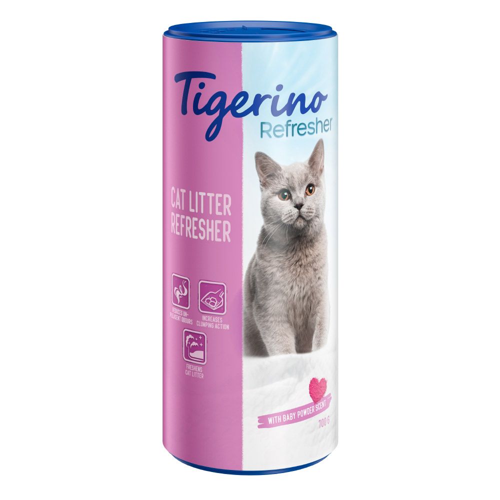 Tigerino Refresher Natural Clay Deodorant for Cat Litter - 3 scent variants