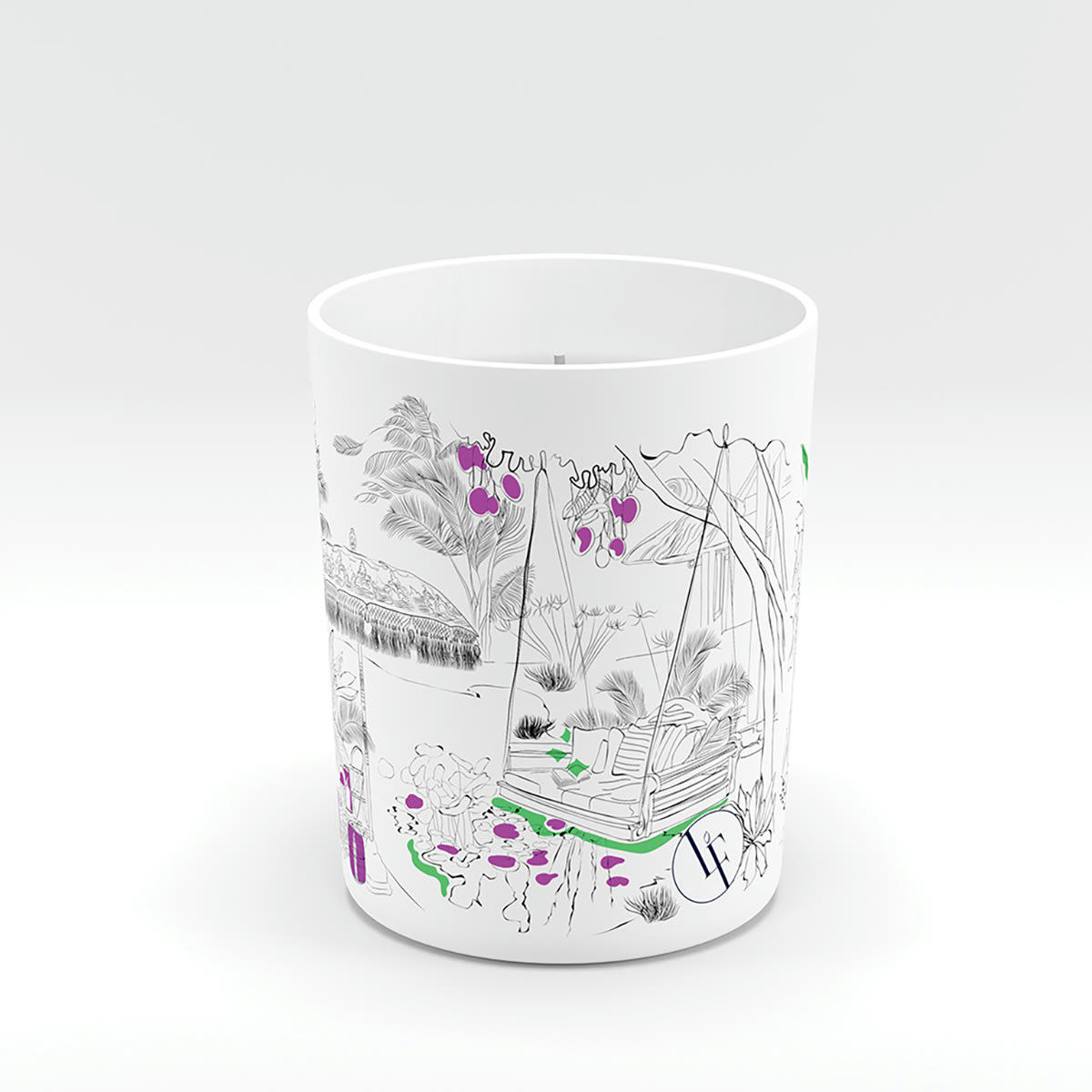 - Bougie parfumée Jardin Exotique