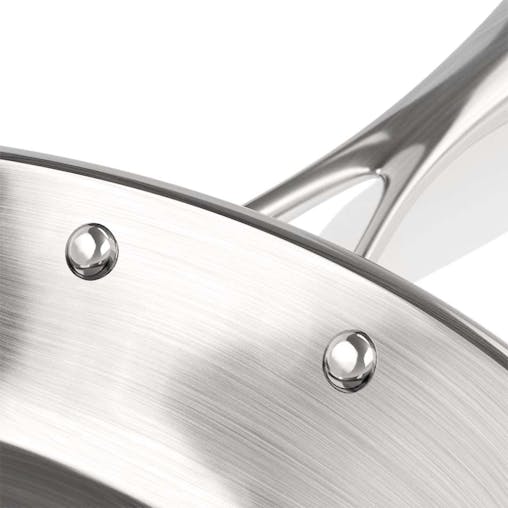 SOGA Dual Burners Cooktop Stove 21L Stainless Steel Stockpot 30cm and 30cm Induction Fry Pan