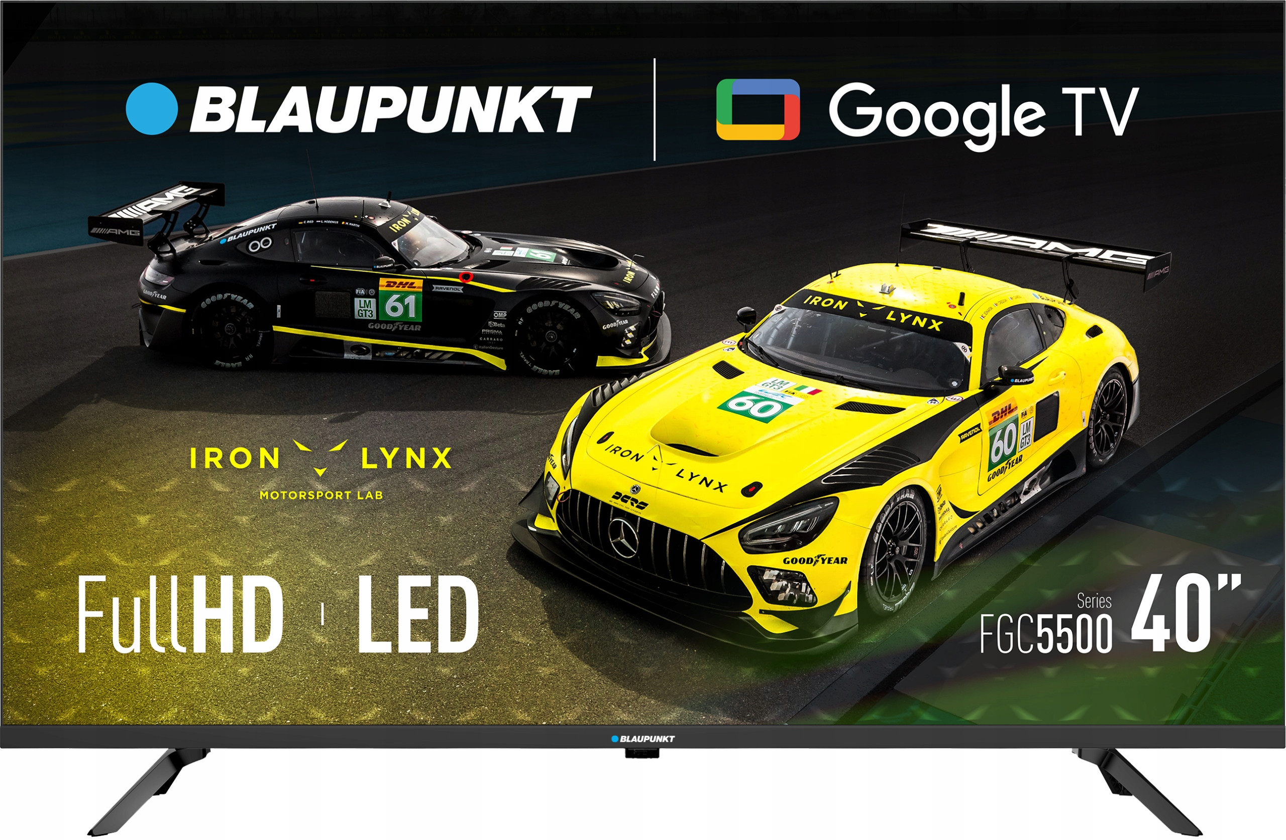 Telewizor BLAUPUNKT 40 CALE LED HD Google Smart TV DVBT T T2 HDMI