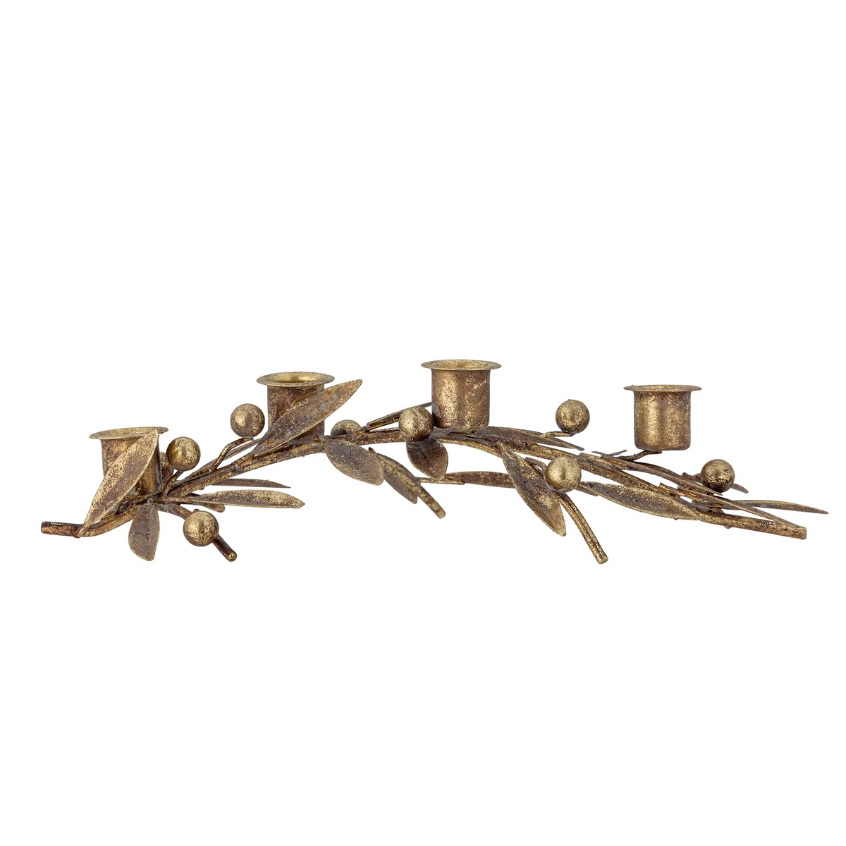 Bloomingville - Mirabel Kerzenständer, 4 flammig, gold