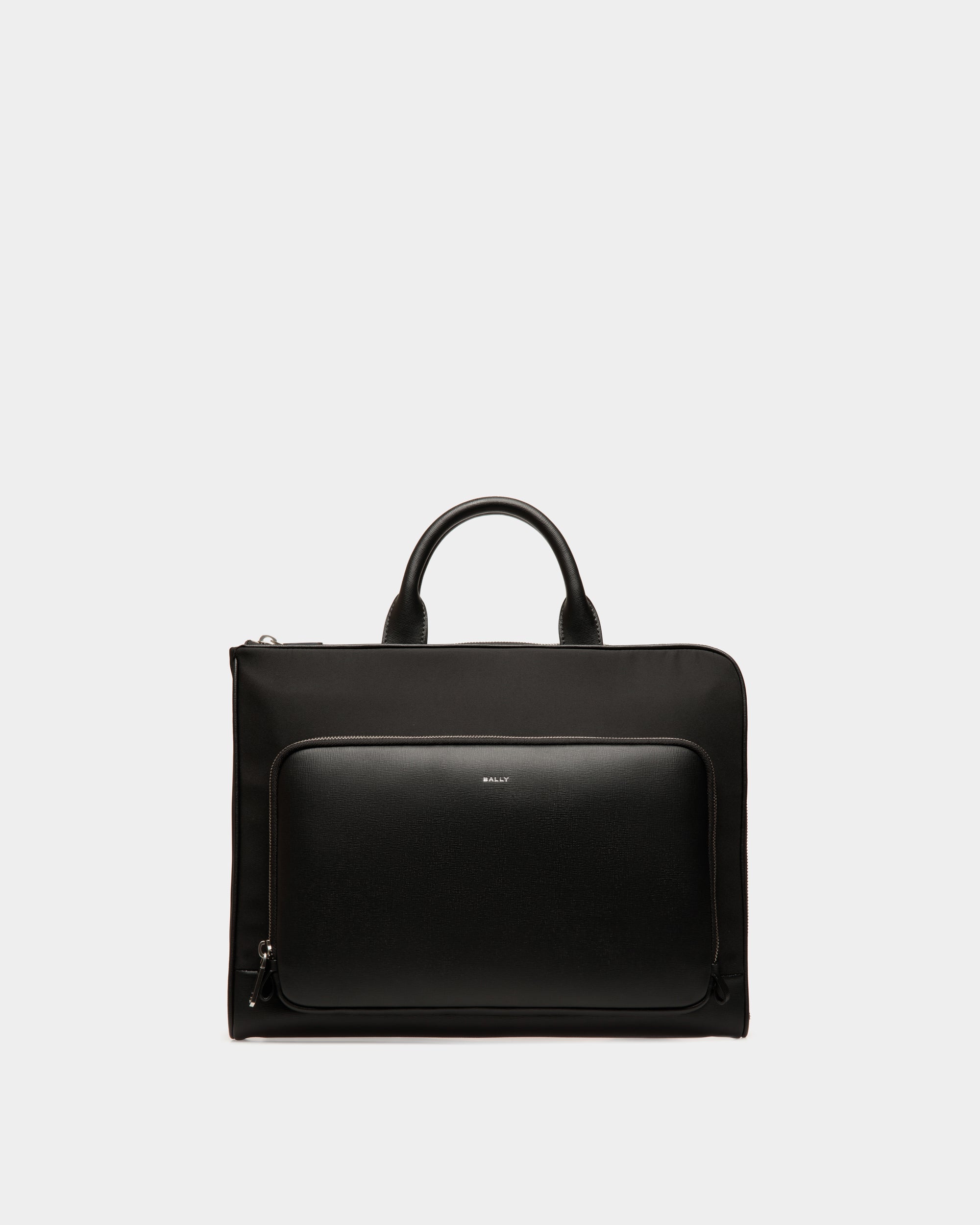Vogel Aktentasche Aus Nylon Und Recyceltem Leder In Schwarz