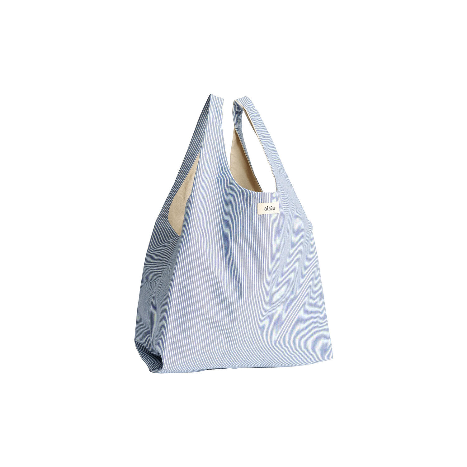 Bag Striped Medium, mix blue boy