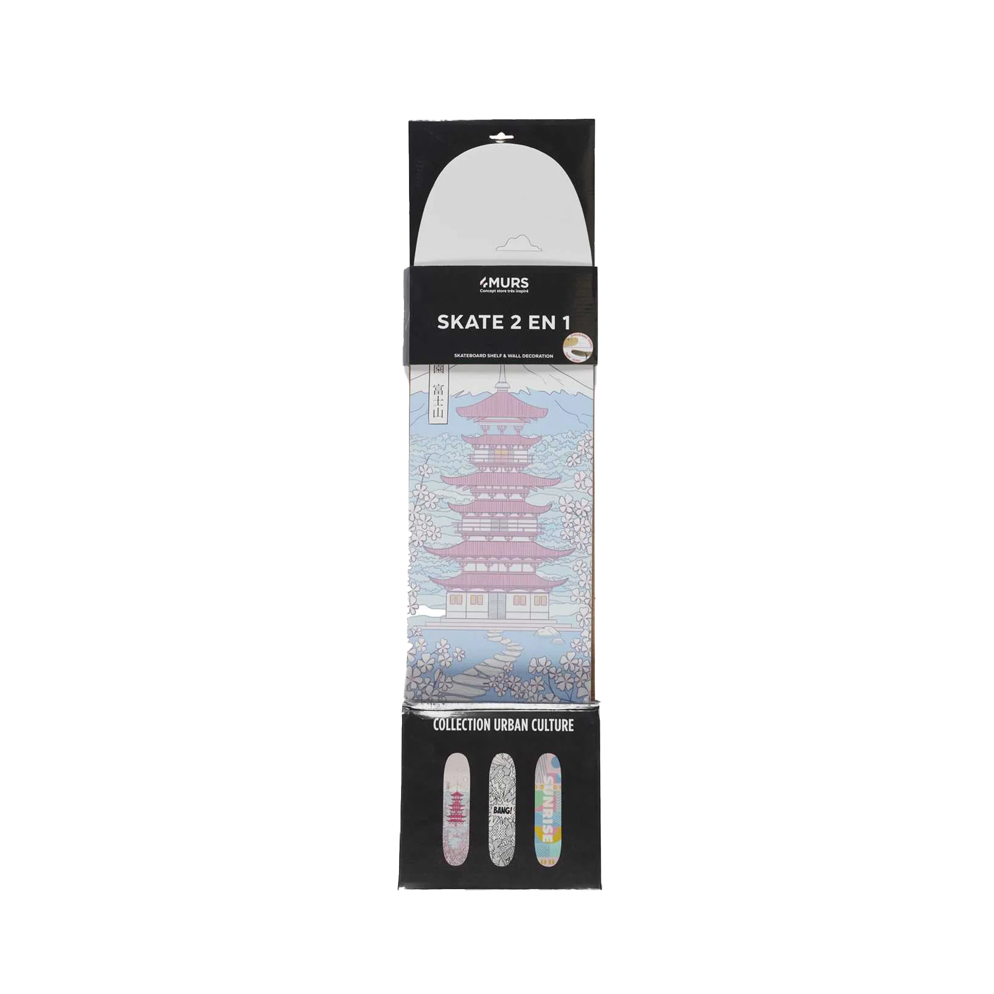 4MURS Etagère SAKURA coloris bleu et rose