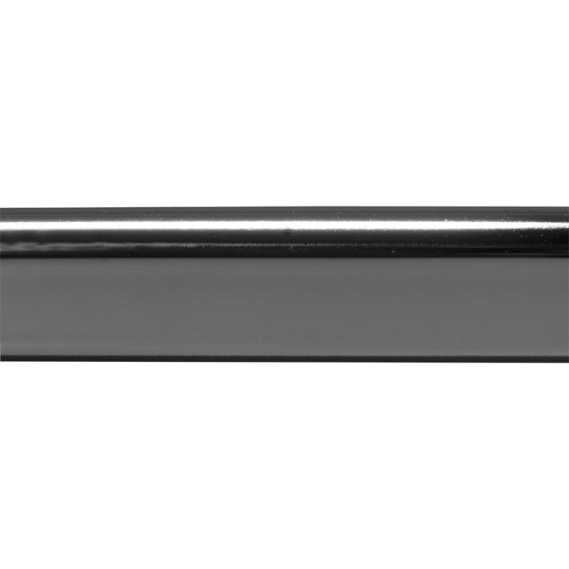 Barre de dressing ovale chrome 3,1 x 1,7 x 100 cm STOREMAX