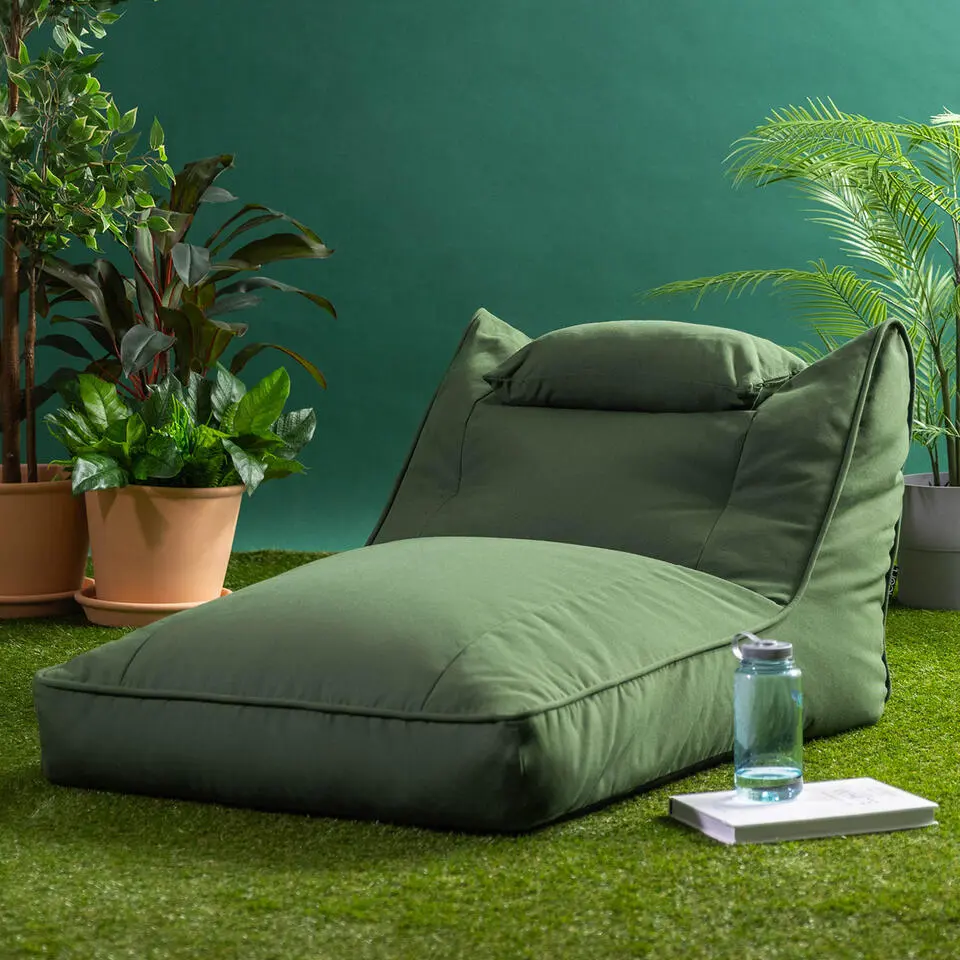 icon Zitzak Lounger Nova - Olefin Zitzak Buiten - Groen