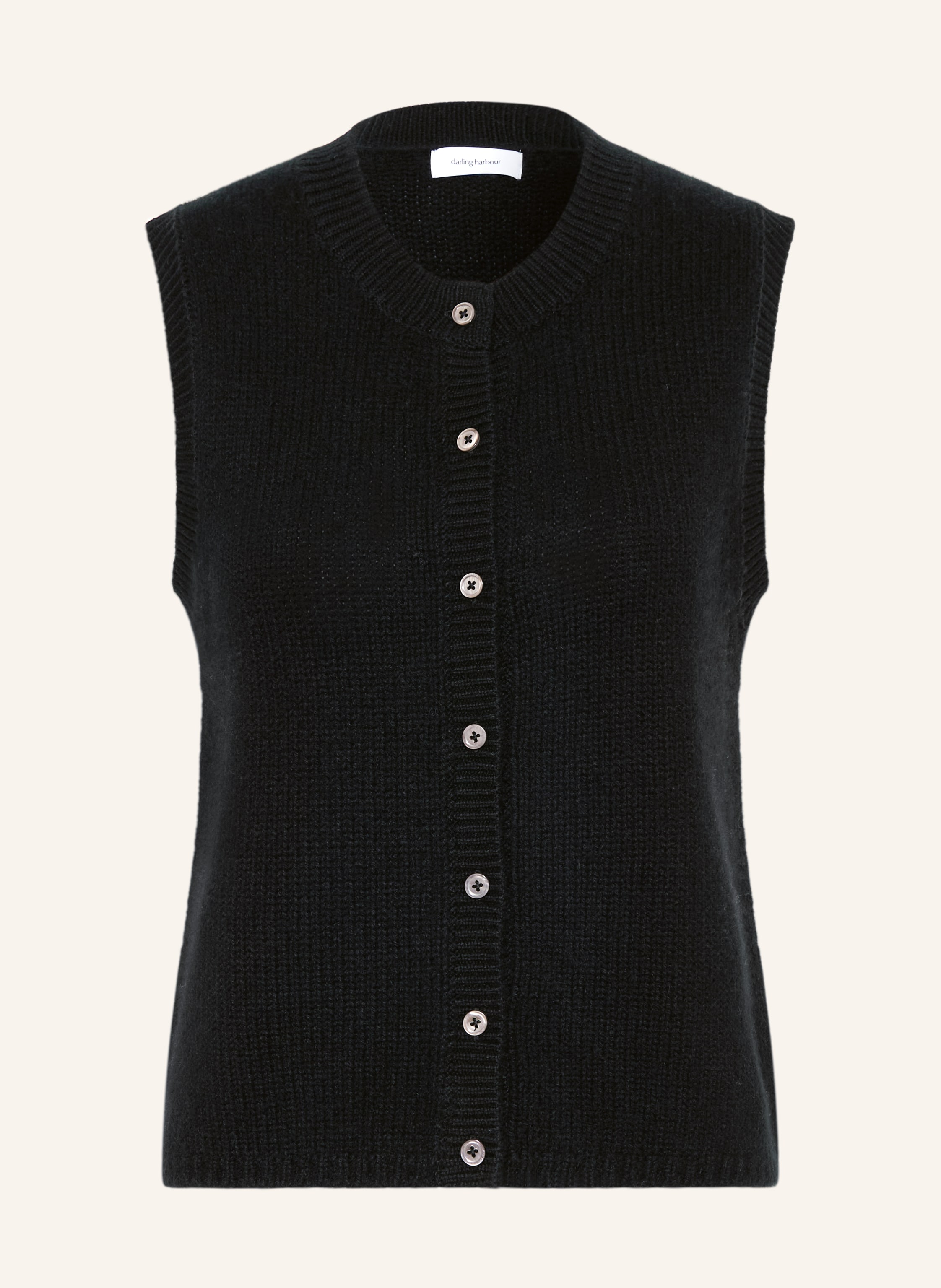 darling harbour Strickweste aus Cashmere
