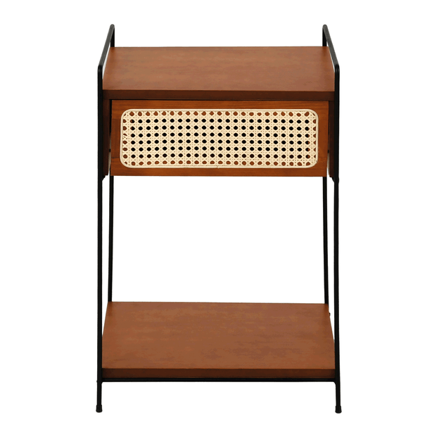 MESA DE CABECEIRA 1 GAVETA COM PALHINHA VIERNES