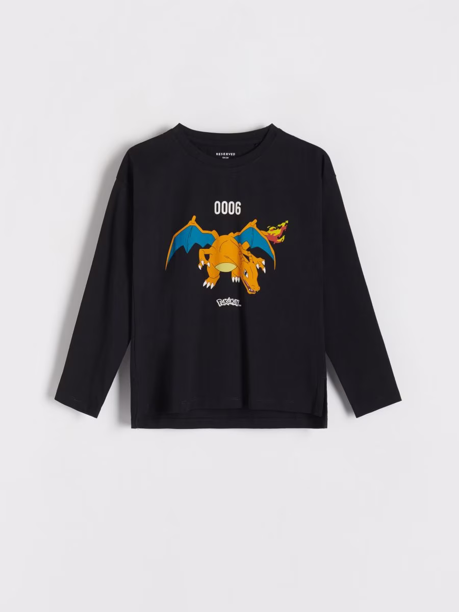 Pok&Eacute;Mon Oversized Long Sleeve T-Shirt
