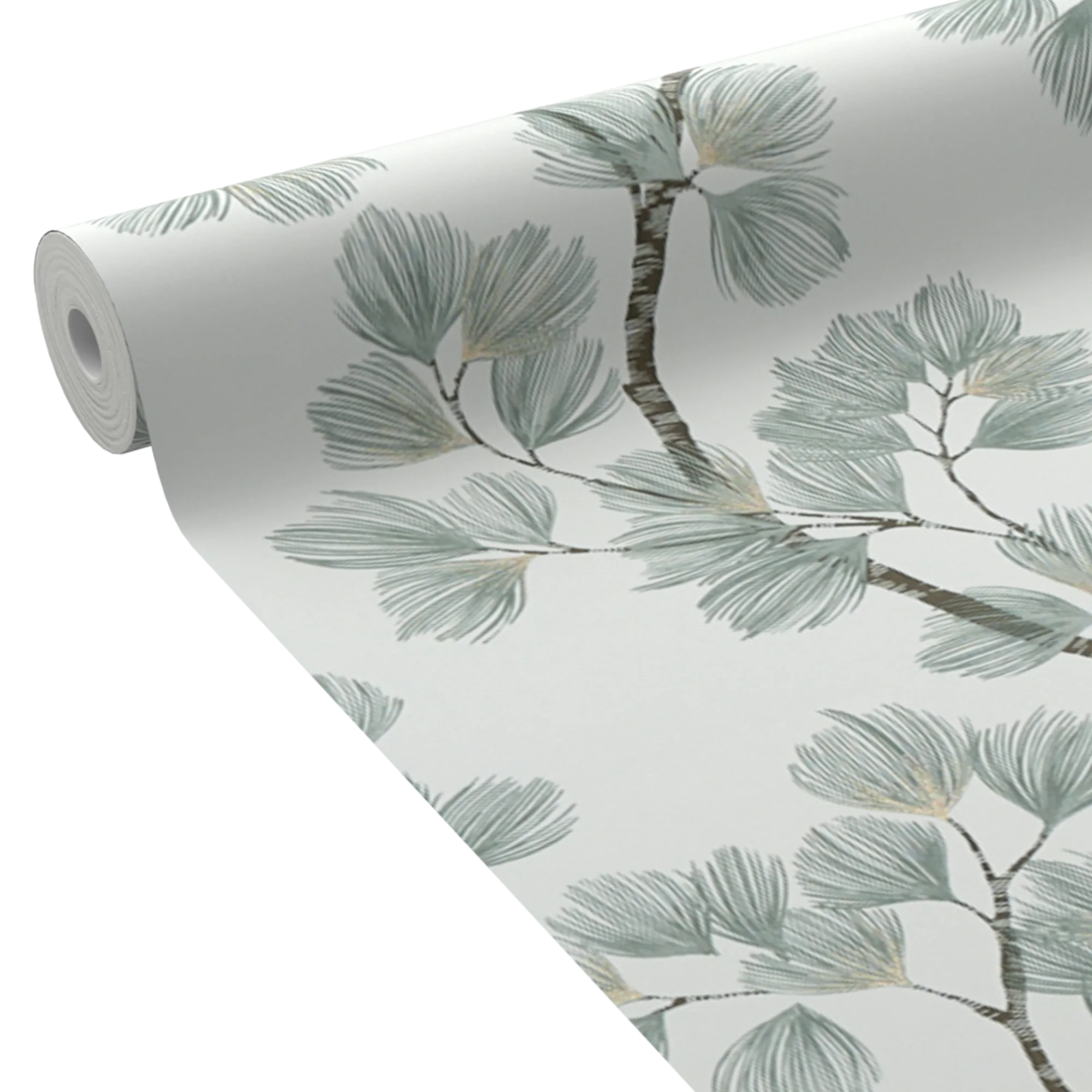 Papier peint intissé ALEK coloris gris moyen