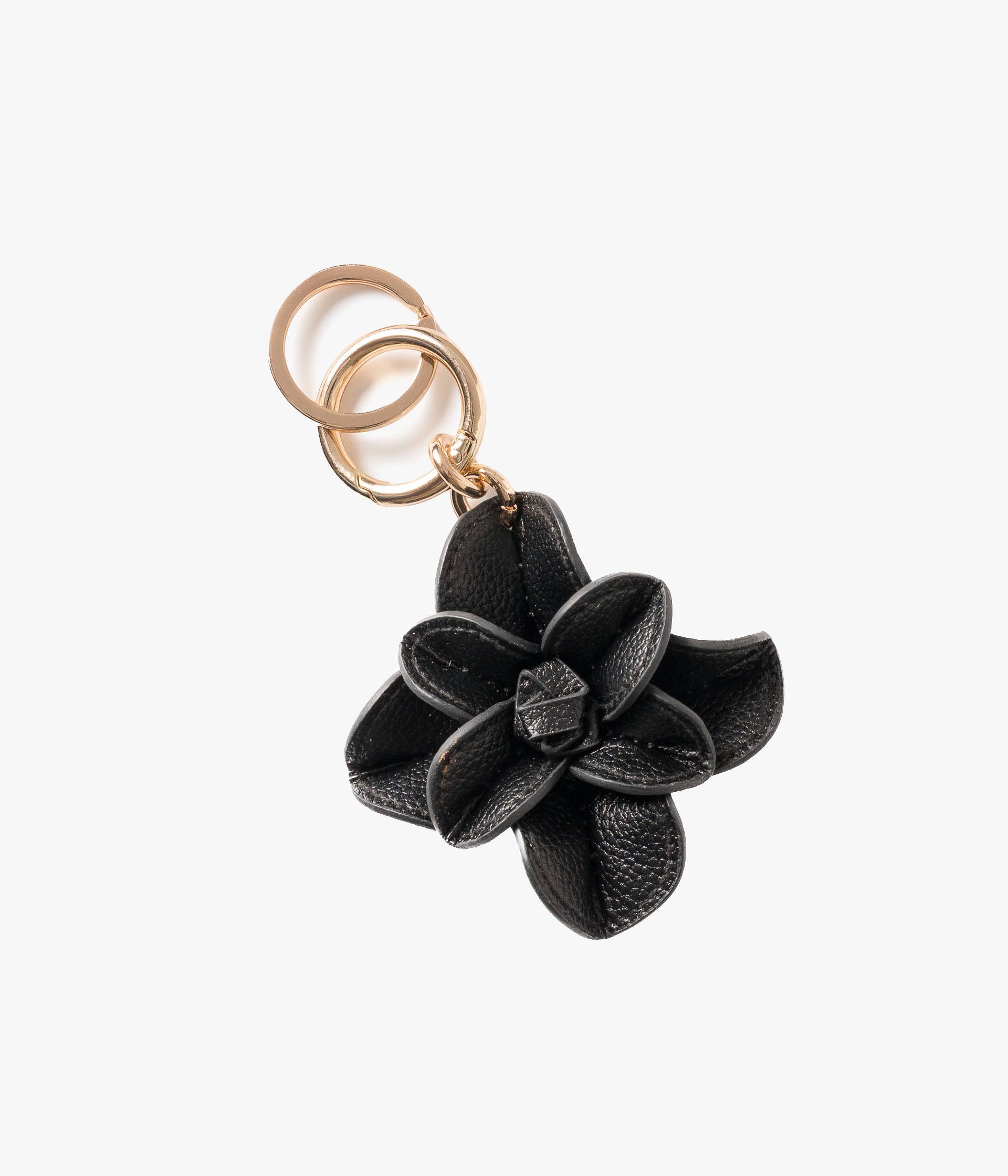 Porte-clés Flower noir