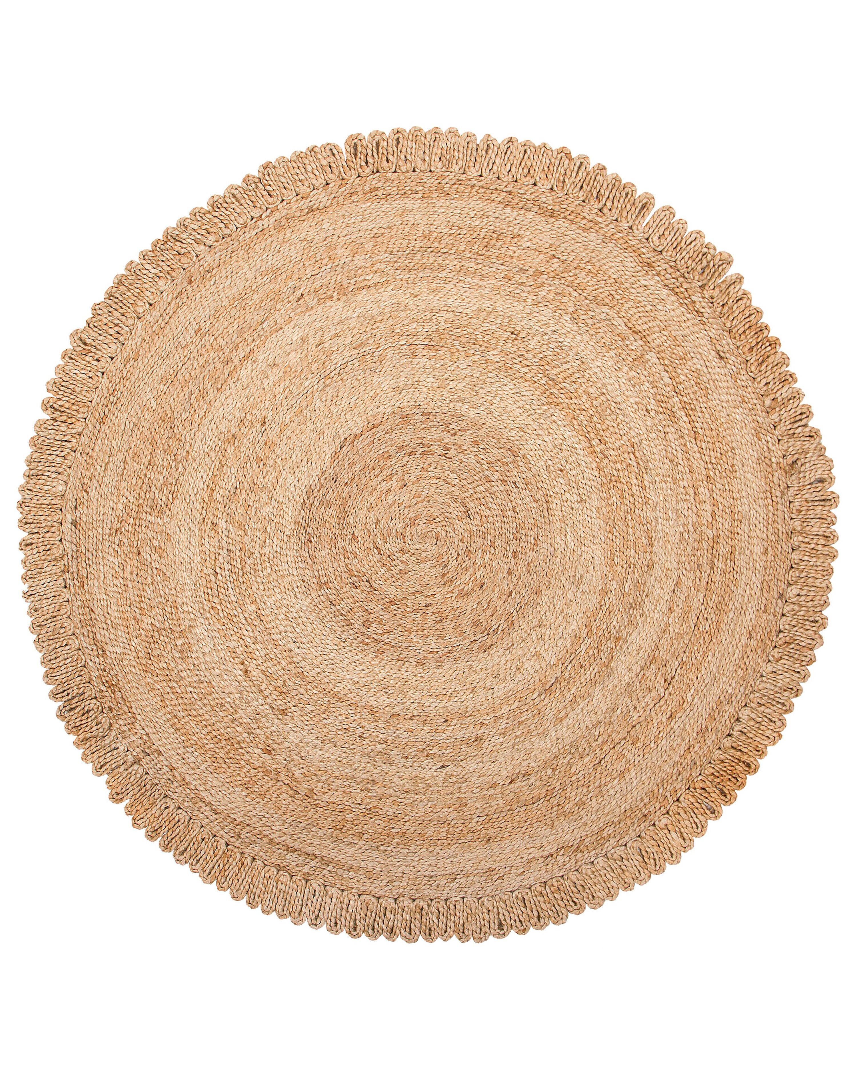 Rug ERENCE Beige ? 140 cm
