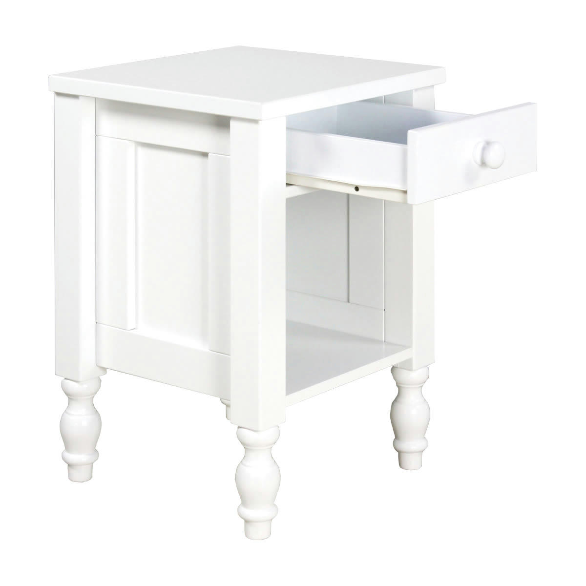 BELLE - Table de nuit blanche