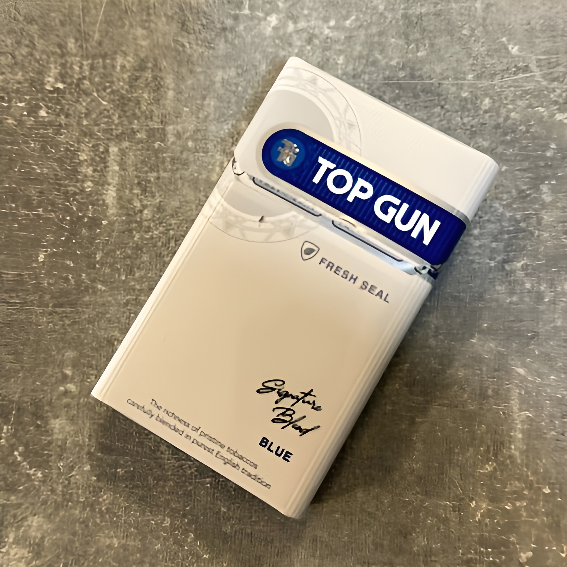 Top Gun Fresh Seal Blue Signature Blend x 10 Packs /1 Carton