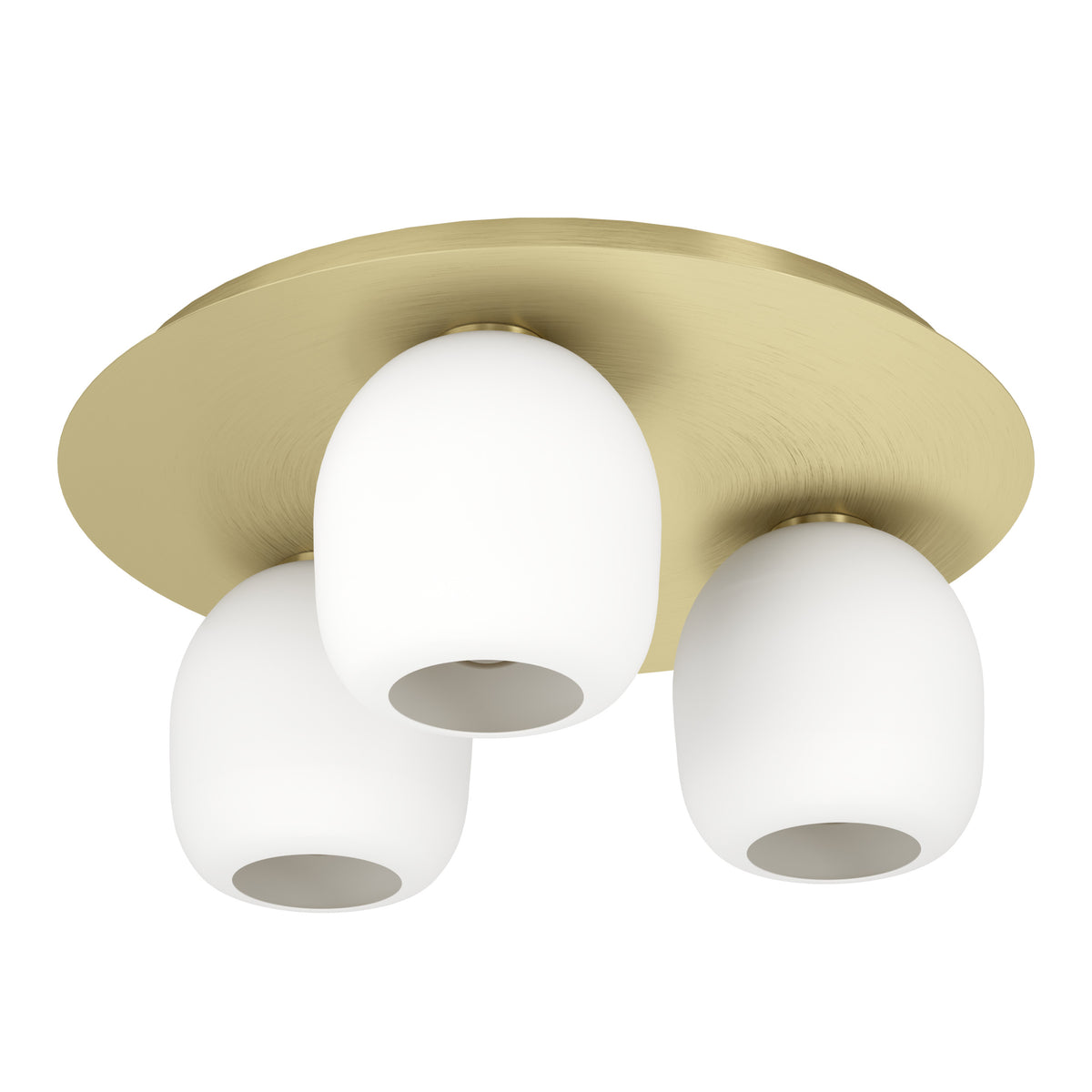 EGLO plafondlamp Manzanares - e27 - ø 45 cm - wit/goud