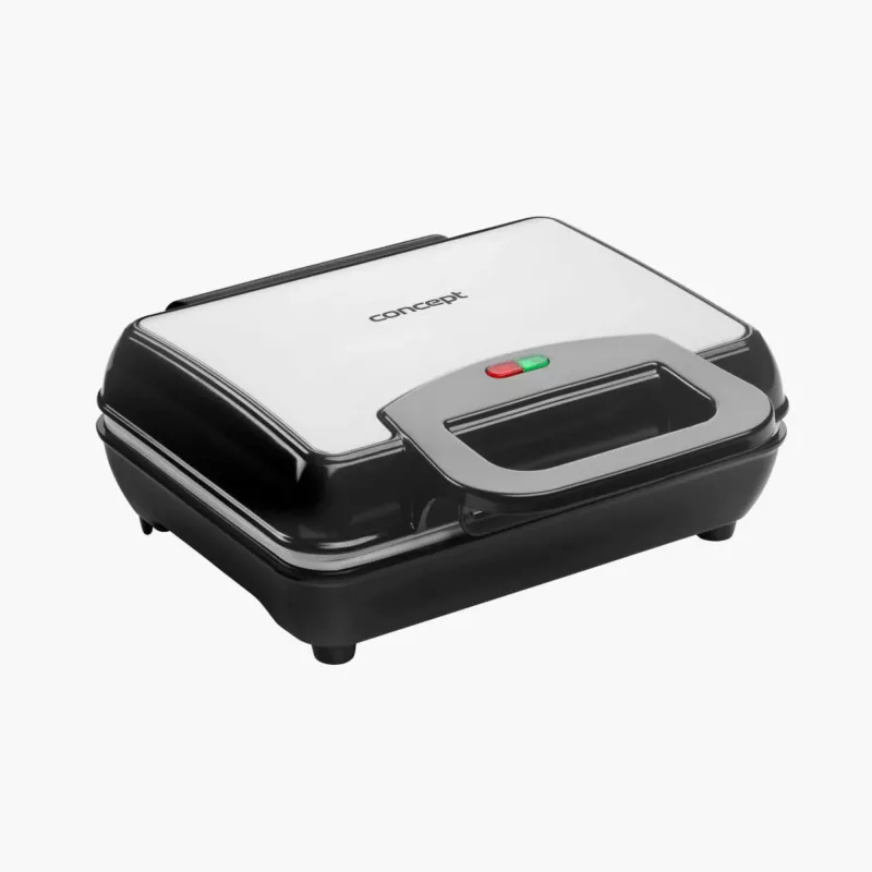 Gofrownica CONCEPT 1000 W ceramiczne płytki