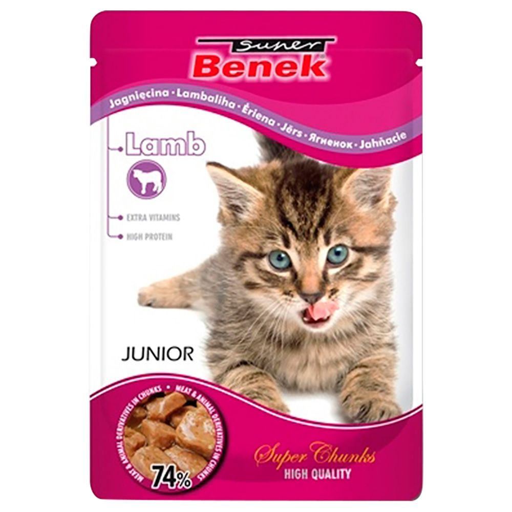 Super Benek Super Chunks Kitten 24 x 100g