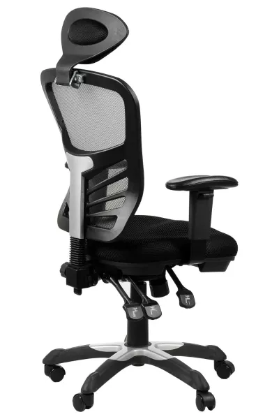 Fotel biurowy HG-0001H szary