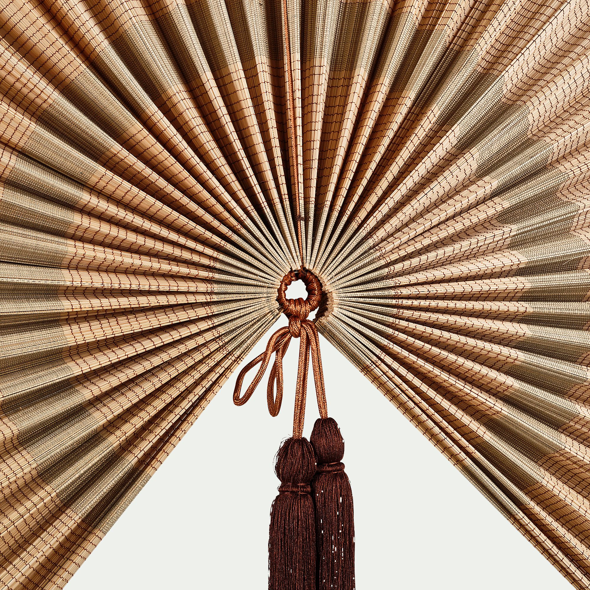 VAYOU - Déco murale éventail en bambou - naturel L155cm