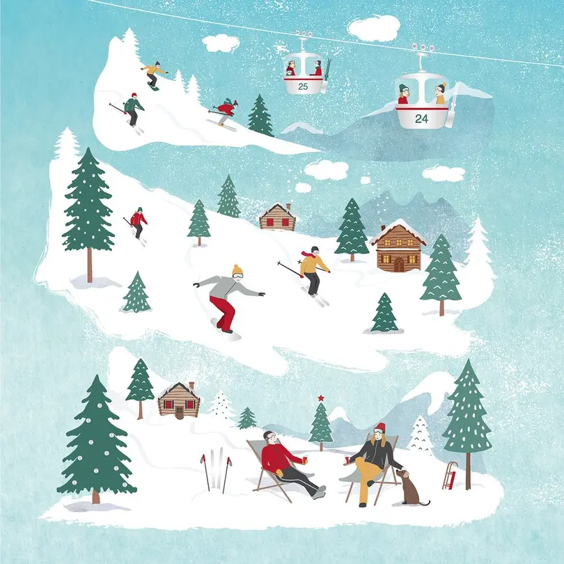 Serviette St. Moritz