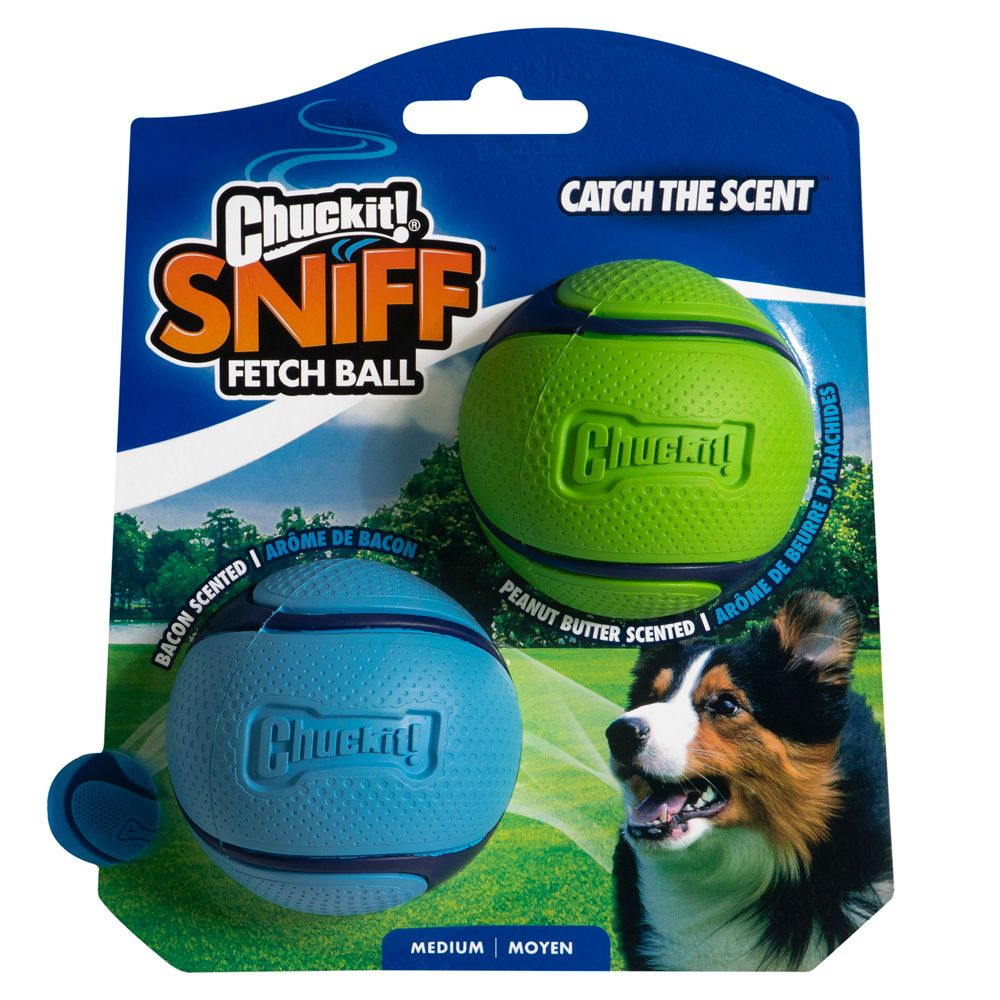 Chuckit! Sniff Fetch Ball Duo Pack