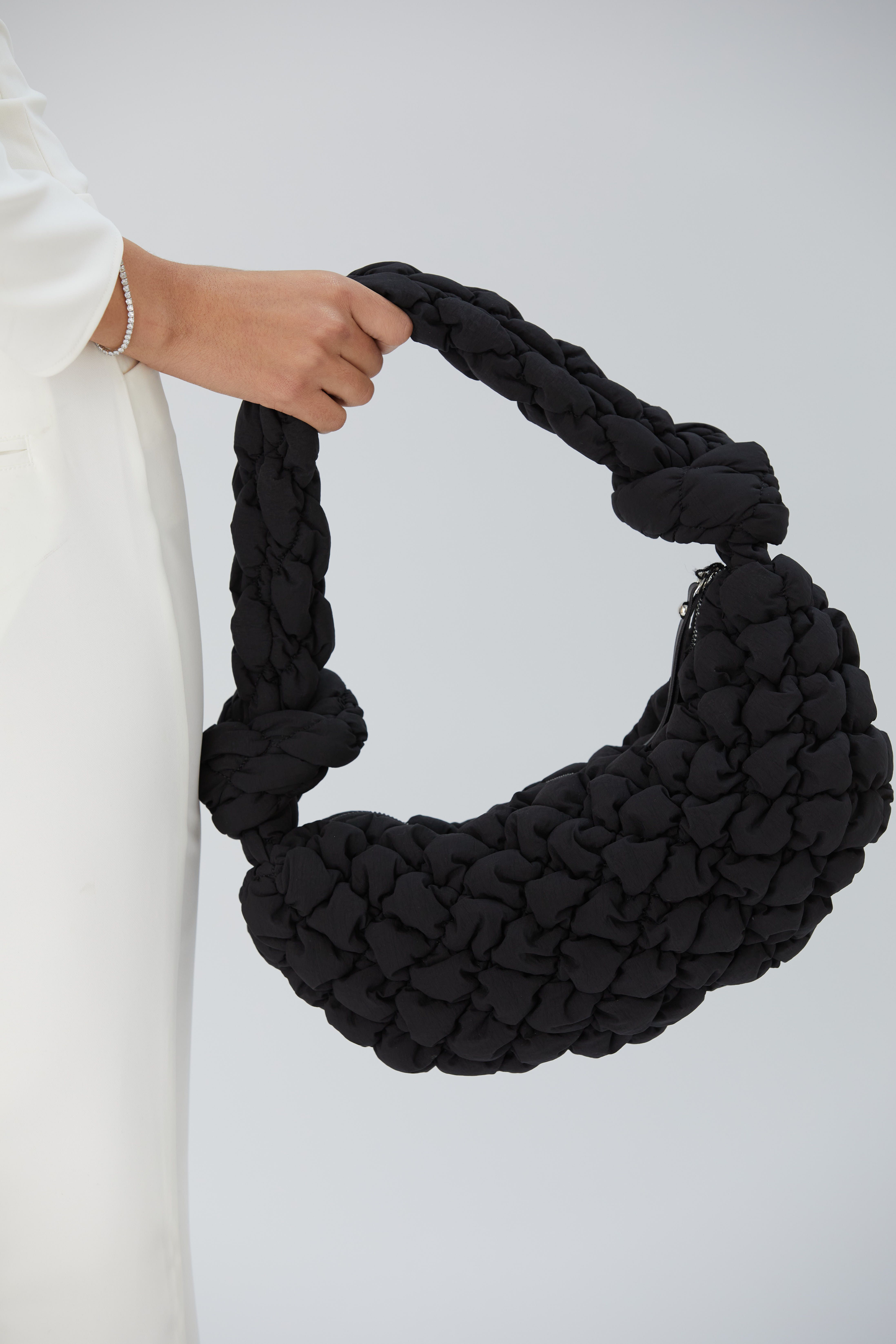 Belissh Puffy Quilted Lightweight Shoulder Bag