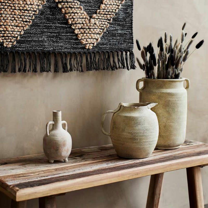 CONGO - Vase Terre cuite Beige 11X11