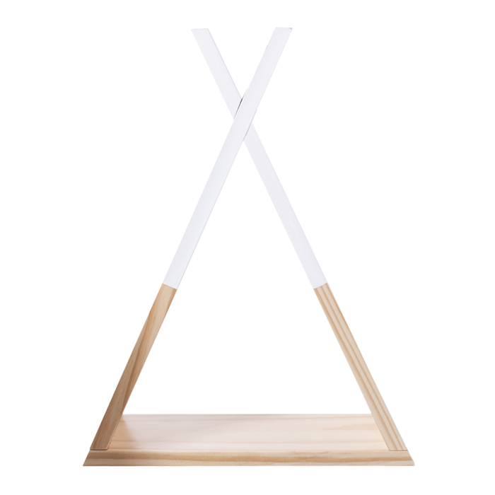Prateleira TIPI de madeira 39x10x30cm