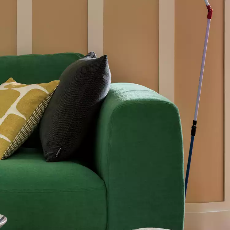 Habitat Basket Weave Cushion Cover -2 Pack - Grey - 43x43cm