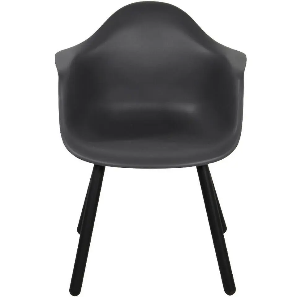 Les - Montreux tuinstoel grijs/zwart