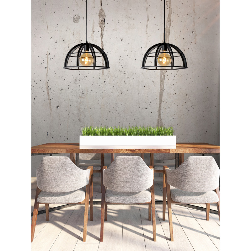 Suspension Dikra dimmable E27 3 x 40 W LUCIDE