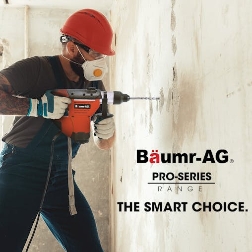 NNEMB 1500W Pro-Grade Electric Rotary Jackhammer Hammer Drill-with 2 Bonus Chisels-3 Drill Bits