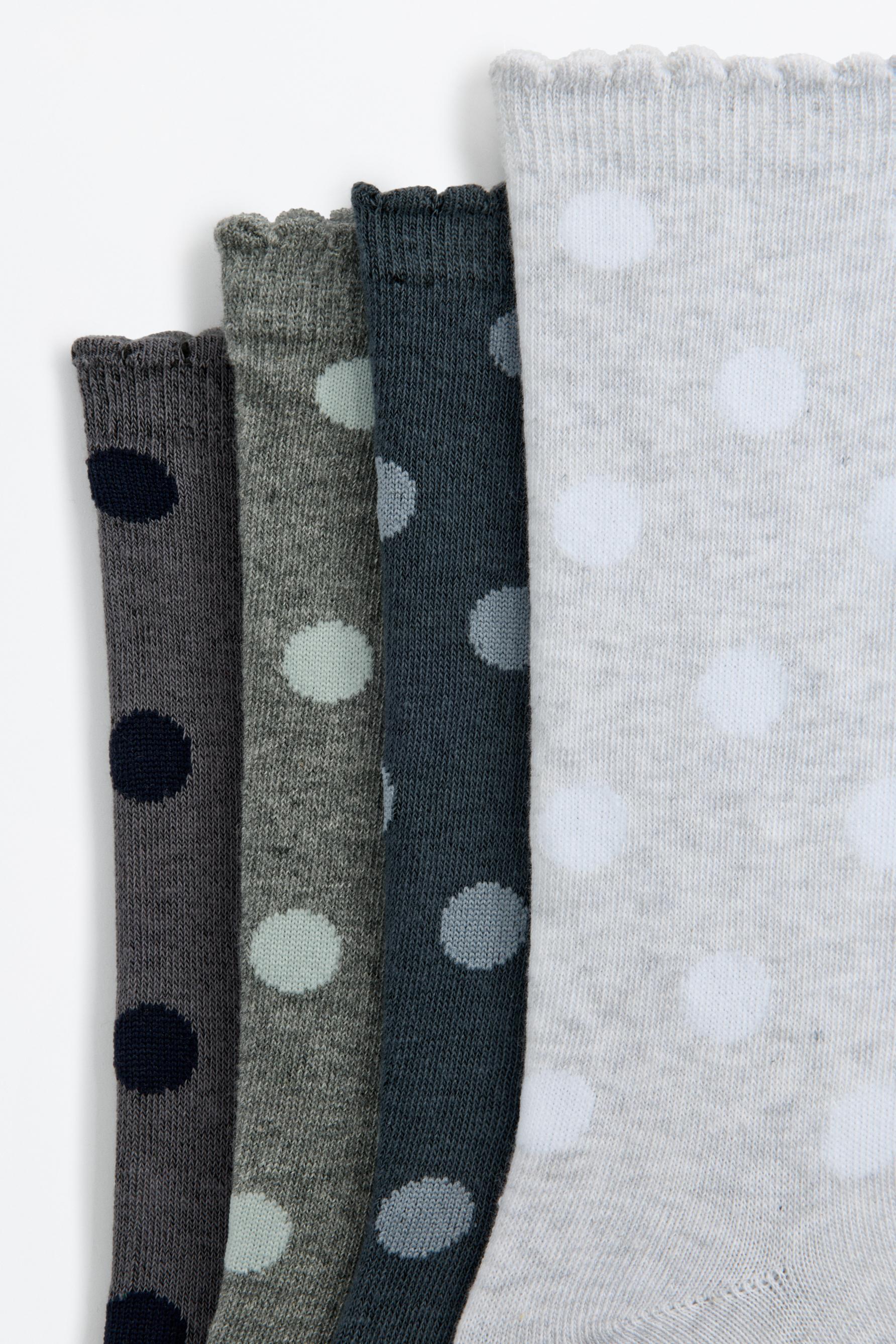 Calcetines largos estampados (Pack 4)