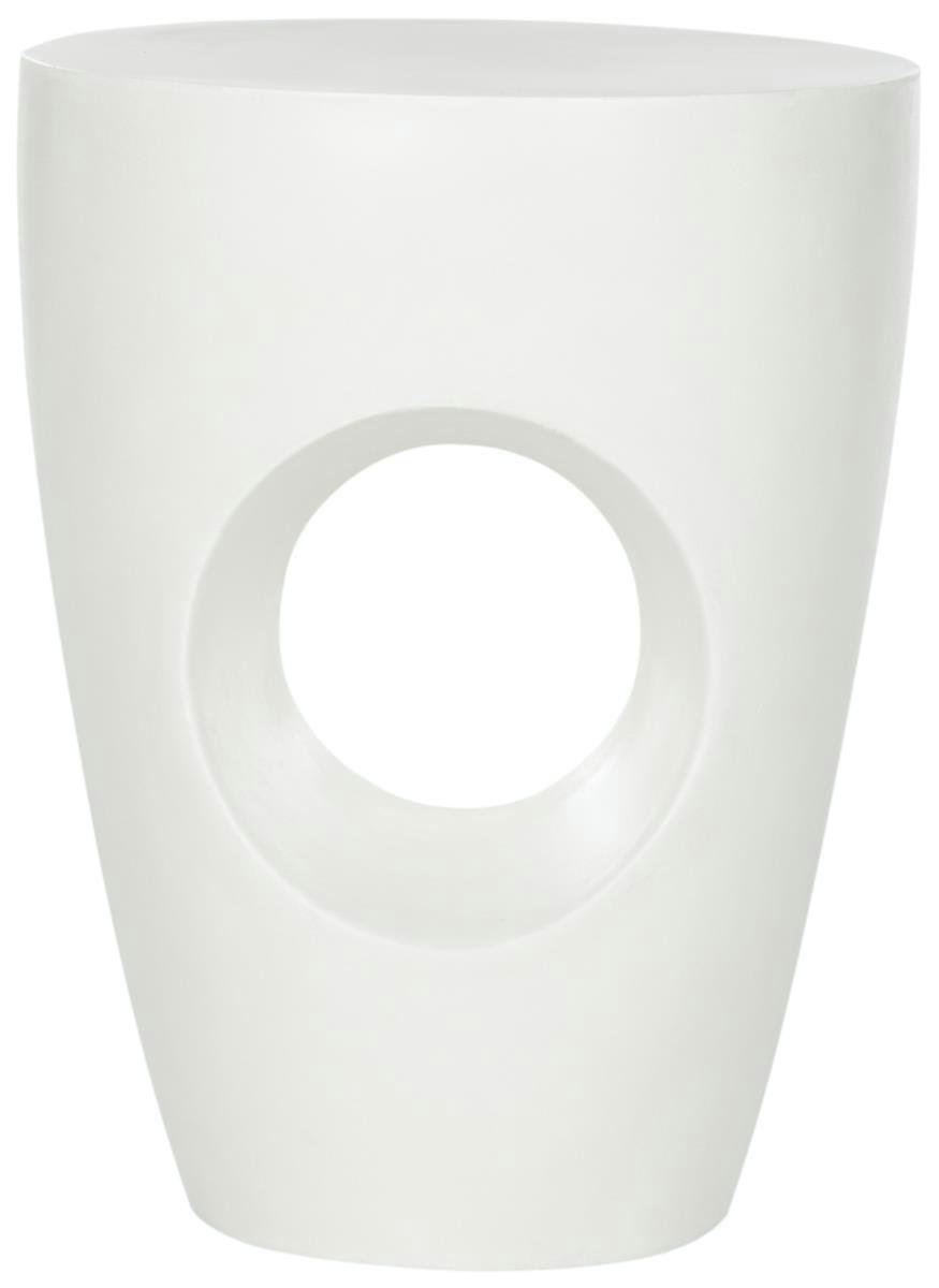 WILLODEAN - Tabouret en ciment Béton en Ivoire, 35 X 35 X 45 cm