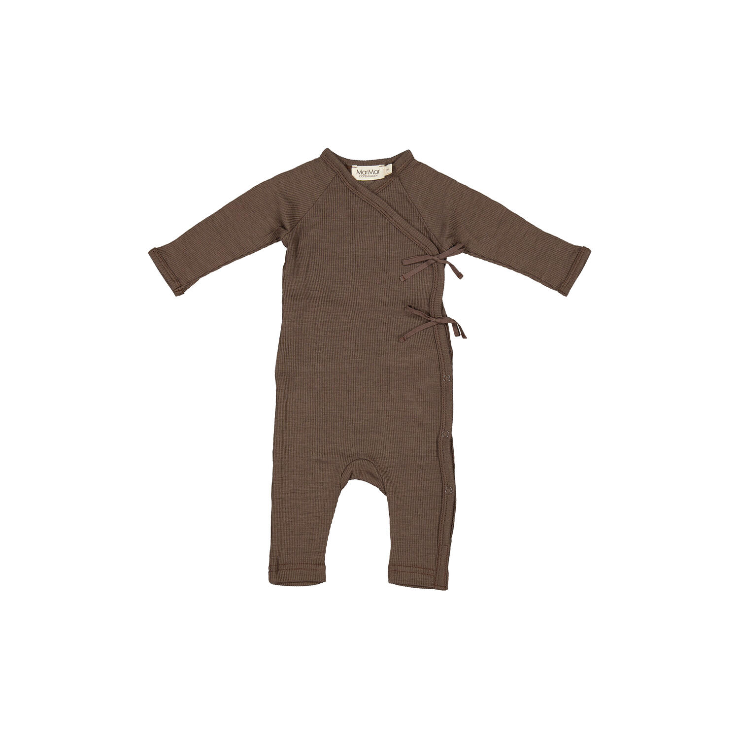 Rula LS Wrap Romper, terre