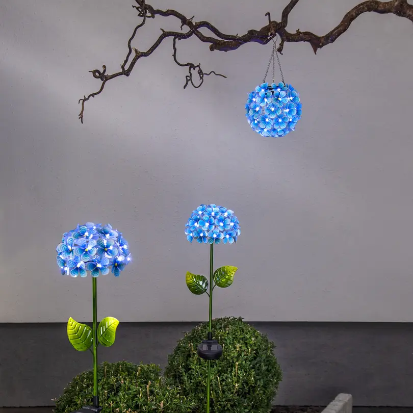 Solarleuchte Hortensia