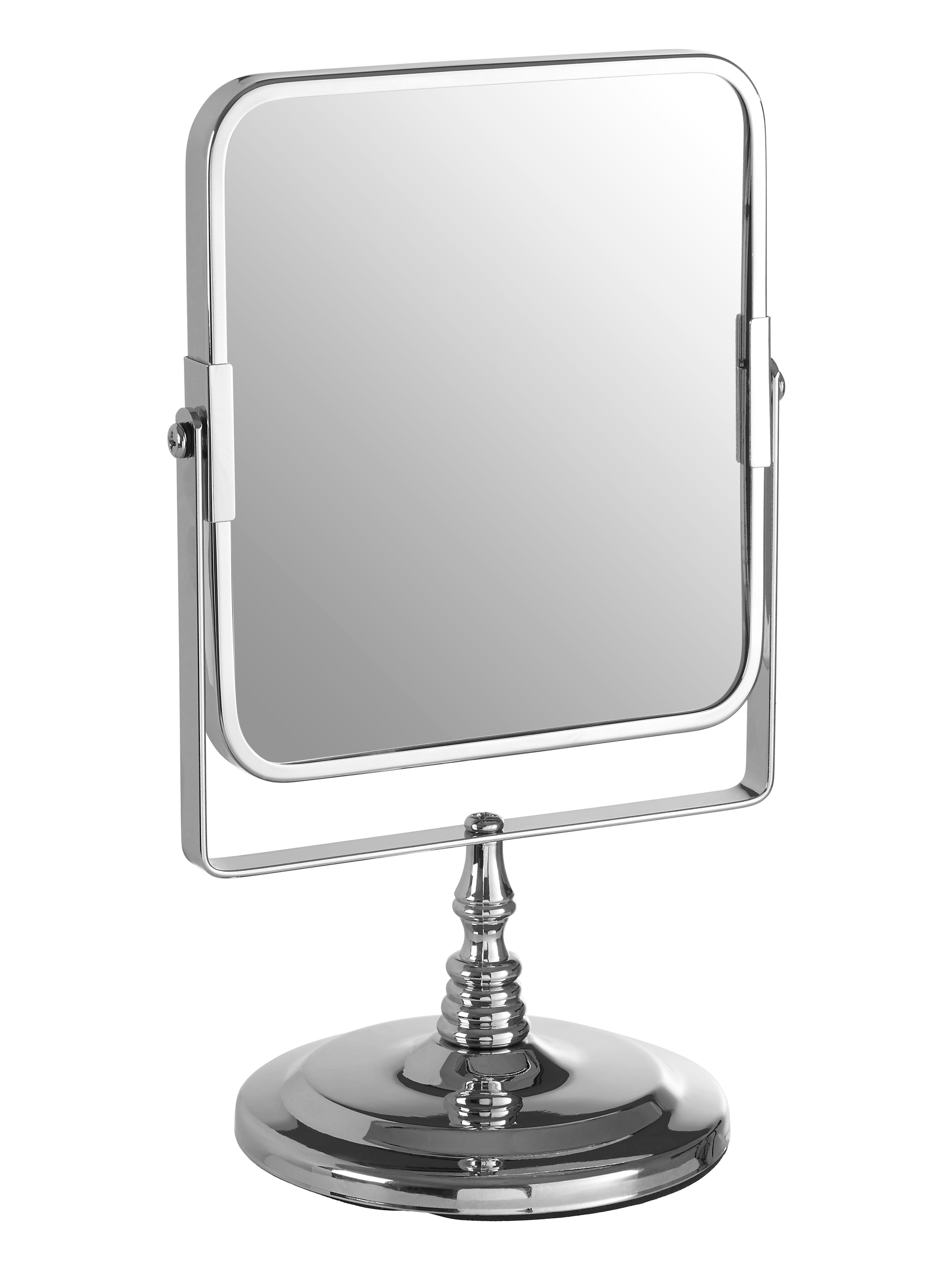 Orsina Cassini Chrome Table Mirror